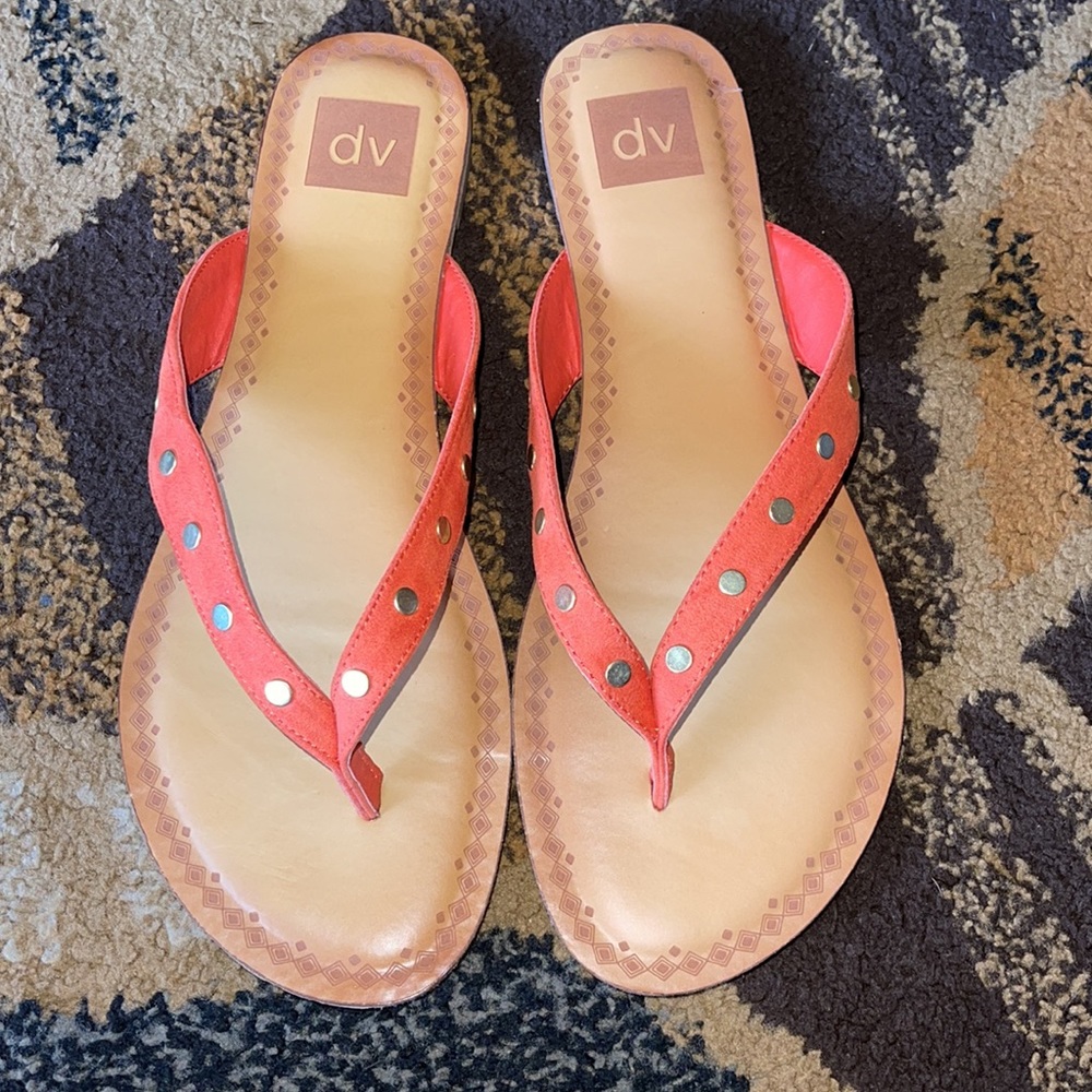 Beautiful Dolce Vita Sandals! Practically New, beautiful coral sandals.
